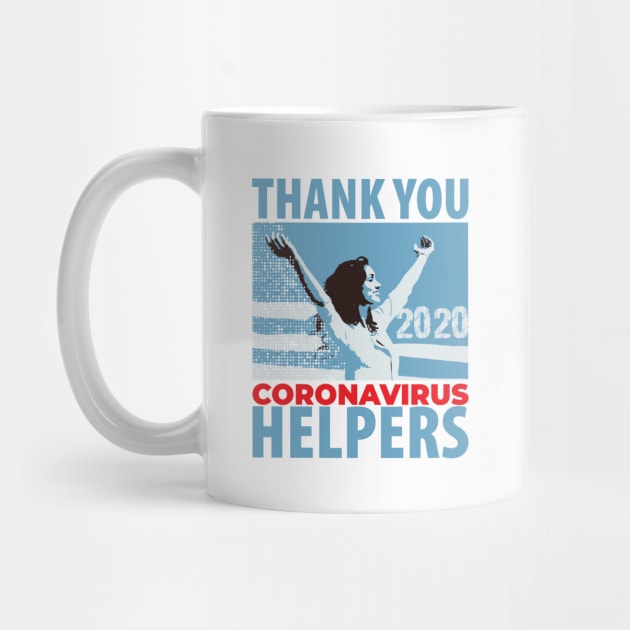 Thank You Coronavirus Helpers by Sofiia Golovina